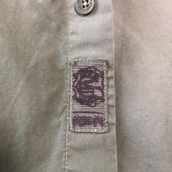 Mens 725 Original long sleeve shirt, Size M, Colour Grey Black and Purple ombré - Picture 7 of 10